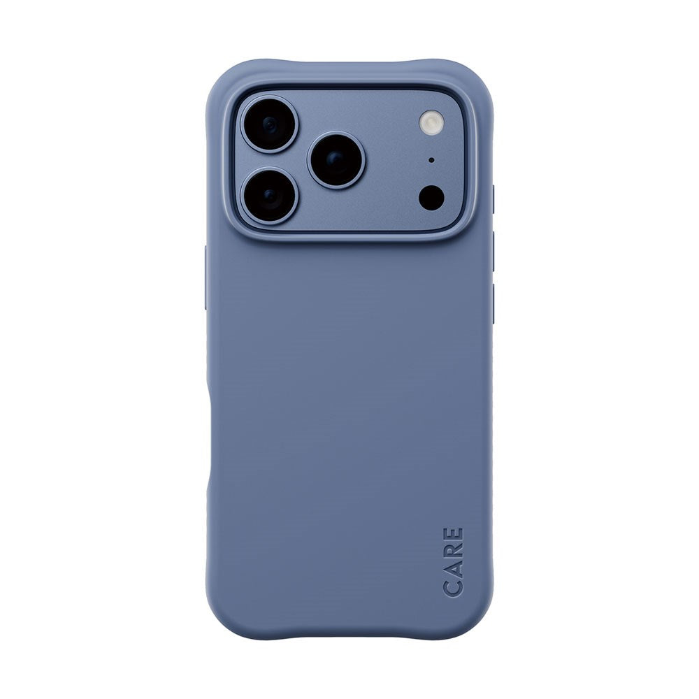 iPhone 18 Pro / 17 Pro CARE by PanzerGlass Fashionable Samba Skal - MagSafe Kompatibel - Shades of Blue