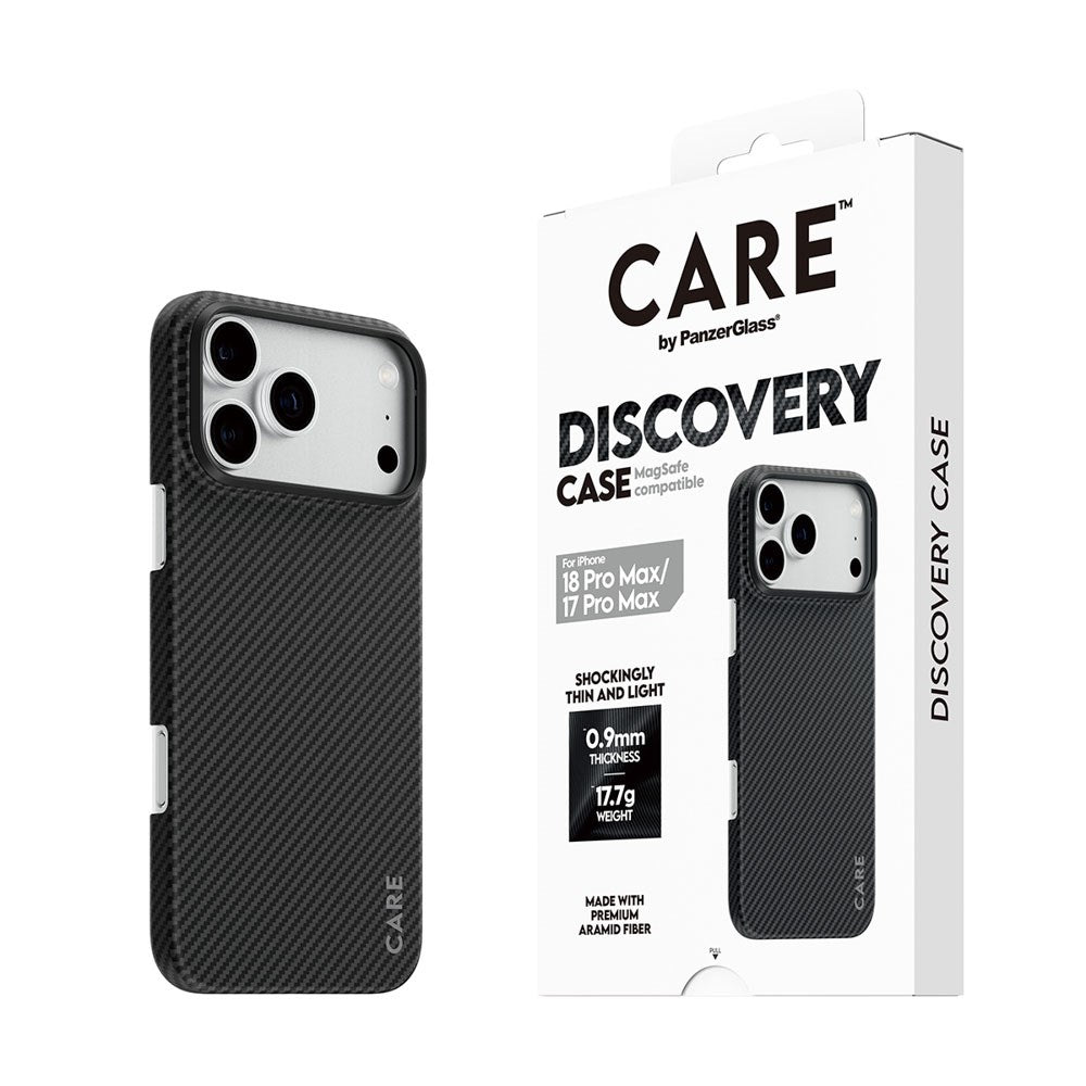 iPhone 18 Pro Max / 17 Pro Max CARE by PanzerGlass Crossfire Skal - MagSafe Kompatibel - Svart