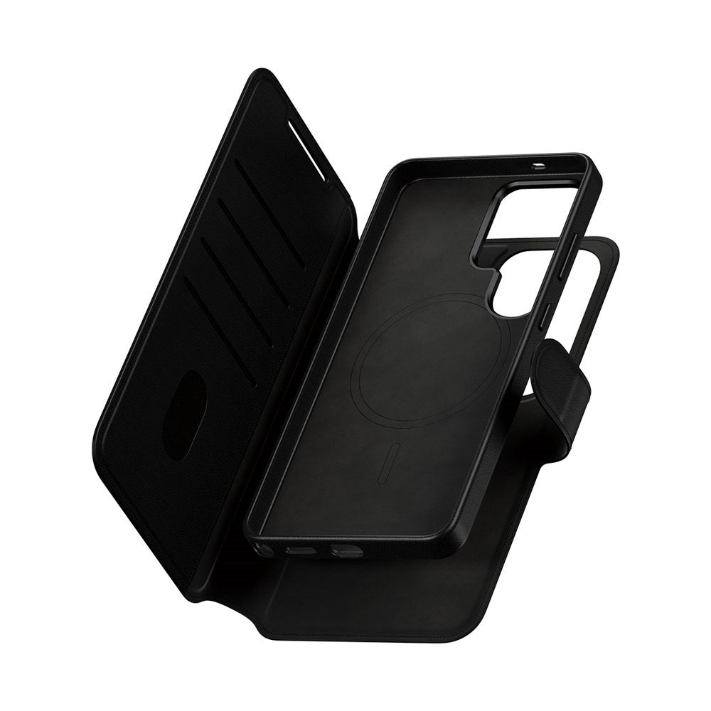 Samsung Galaxy S26 Ultra CARE by PanzerGlass Feature Tango 2-i-1 Fodral med Plånbok - Svart