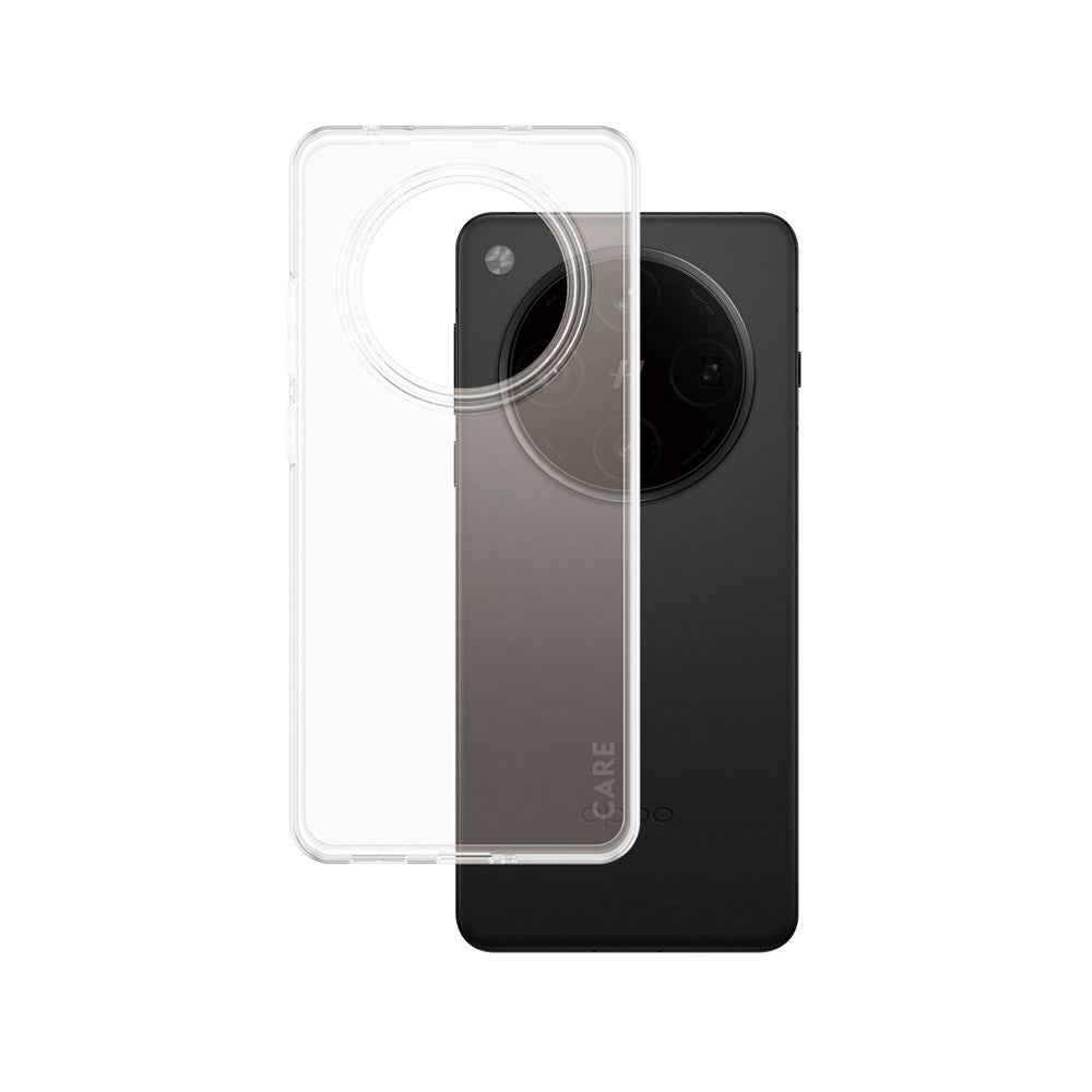 CARE by PanzerGlass OPPO A5x (4G) Fashionable Transparent X-Ray Soft Basic Case - Genomskinlig