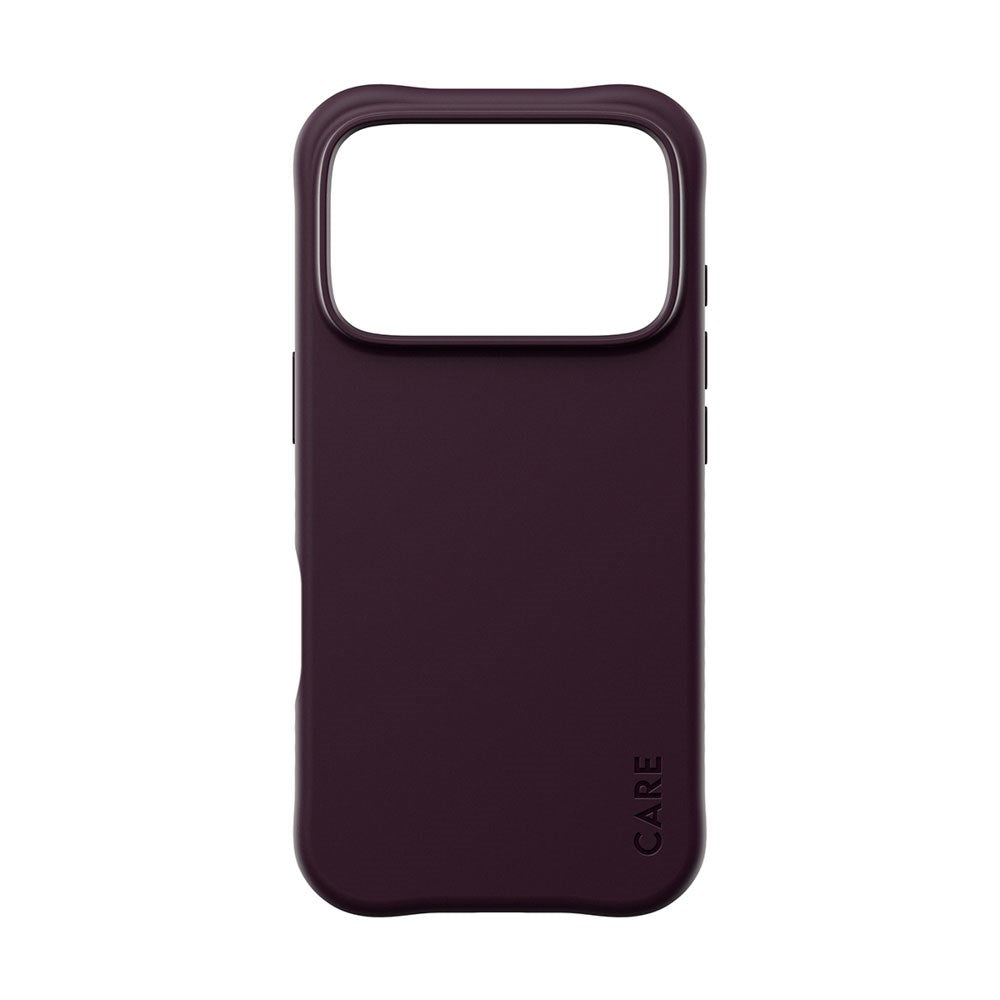 iPhone 18 Pro / 17 Pro CARE by PanzerGlass Fashionable Samba Skal - MagSafe Kompatibel - Dark Cherry