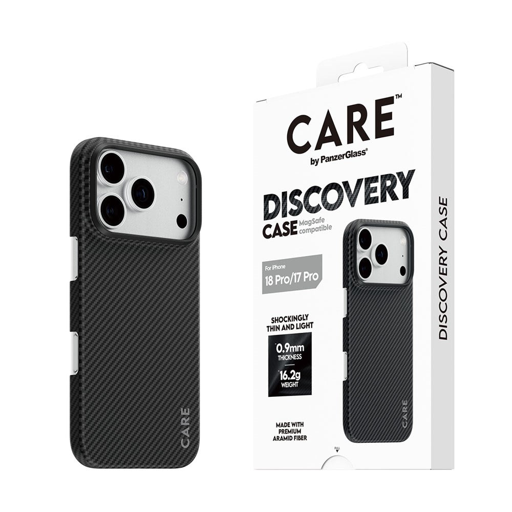 iPhone 18 Pro / 17 Pro CARE by PanzerGlass Crossfire Skal - MagSafe Kompatibel - Svart
