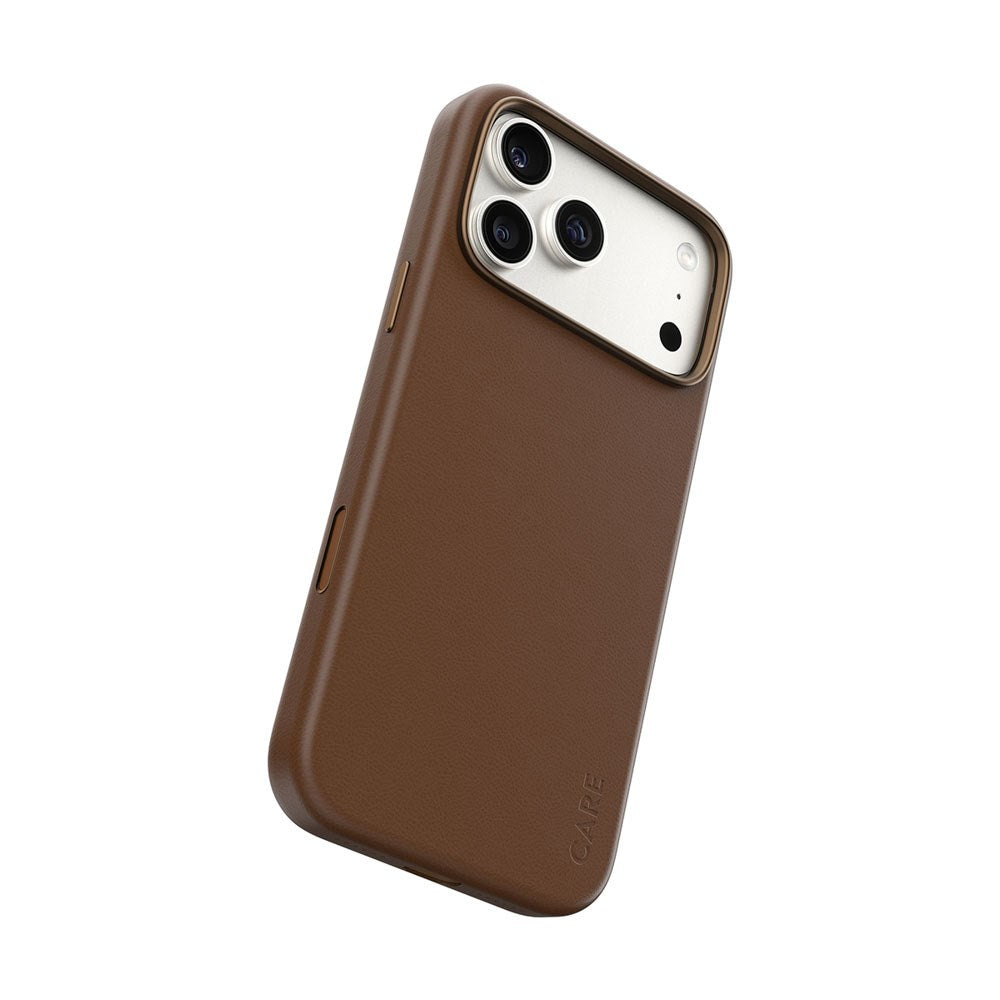 iPhone 18 Pro Max / 17 Pro Max CARE by PanzerGlass SOLO Skal - MagSafe Kompatibel - Brun