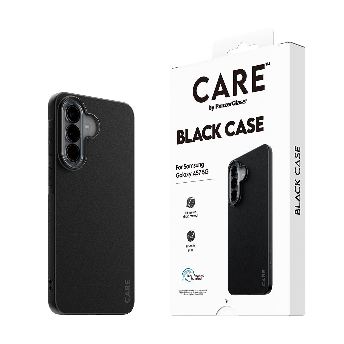 Samsung Galaxy A57 CARE by PanzerGlass Fearlessly Fashionable Skal - Black