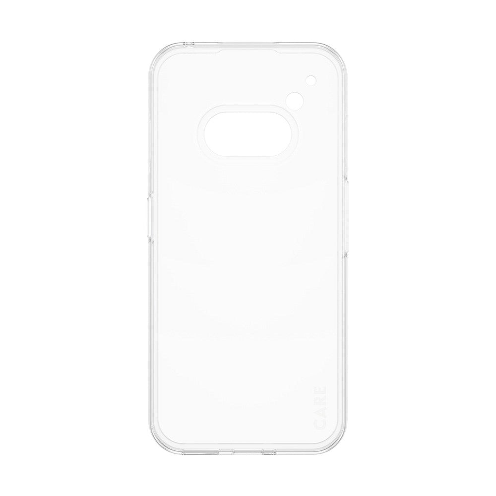 CARE by PanzerGlass Nothing Phone (3a) Fashionable Transparent X-Ray Soft Basic Case - Genomskinlig