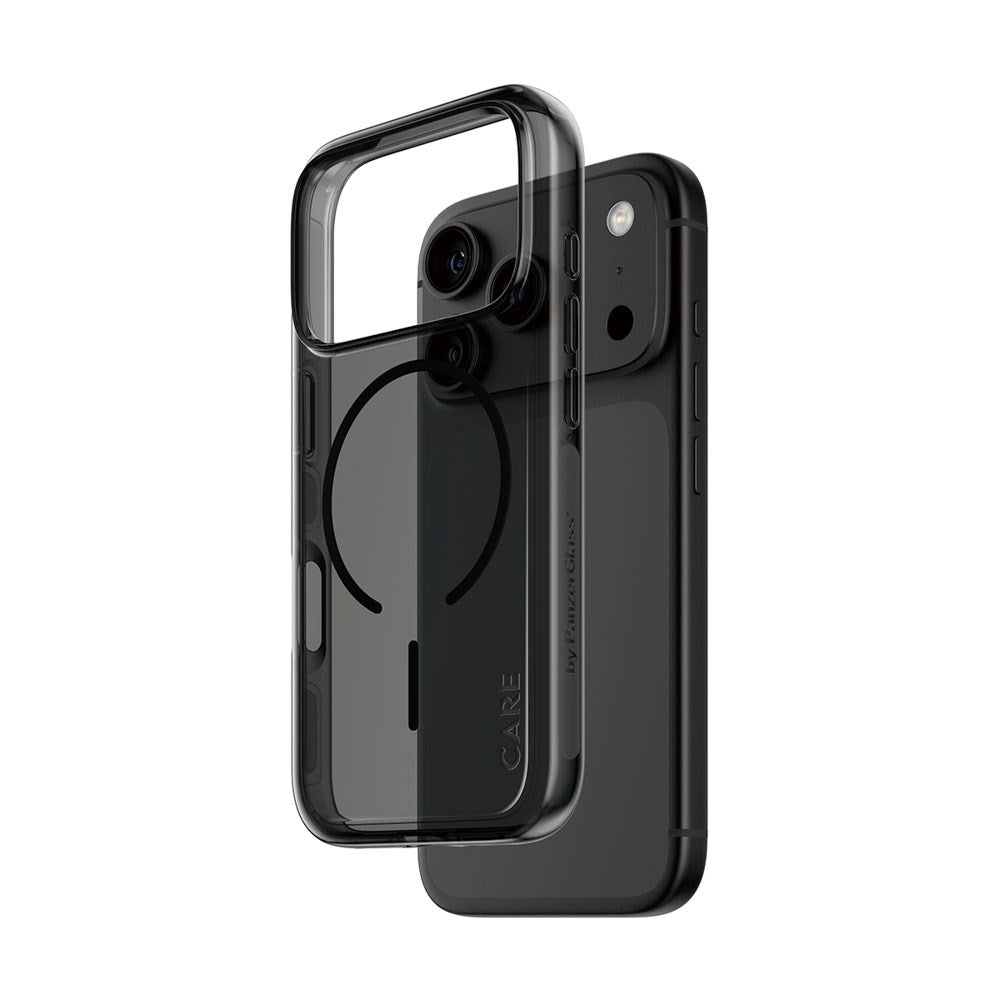 iPhone 18 Pro / 17 Pro CARE by PanzerGlass FLAGSHIP Urban Explorer Skal - MagSafe Kompatibel - Smokey Black