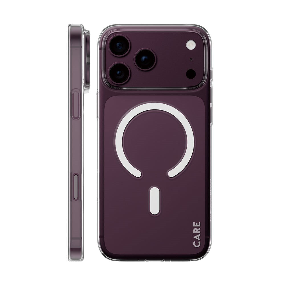 iPhone 18 Pro Max / 17 Pro Max CARE by PanzerGlass SL1M Skal - MagSafe Kompatibel - Genomskinlig