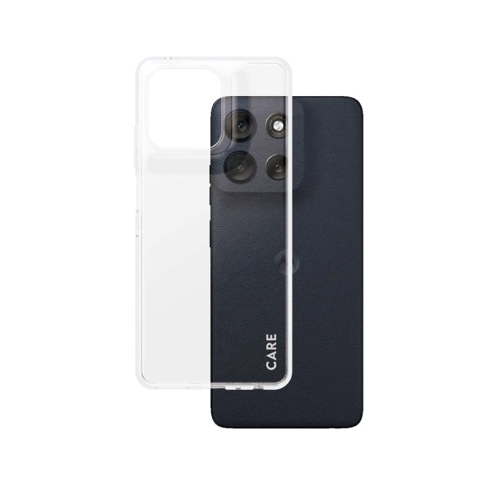 Motorola Moto G56 CARE by PanzerGlass FASHION X-Ray Soft Basic Skal - Genomskinlig