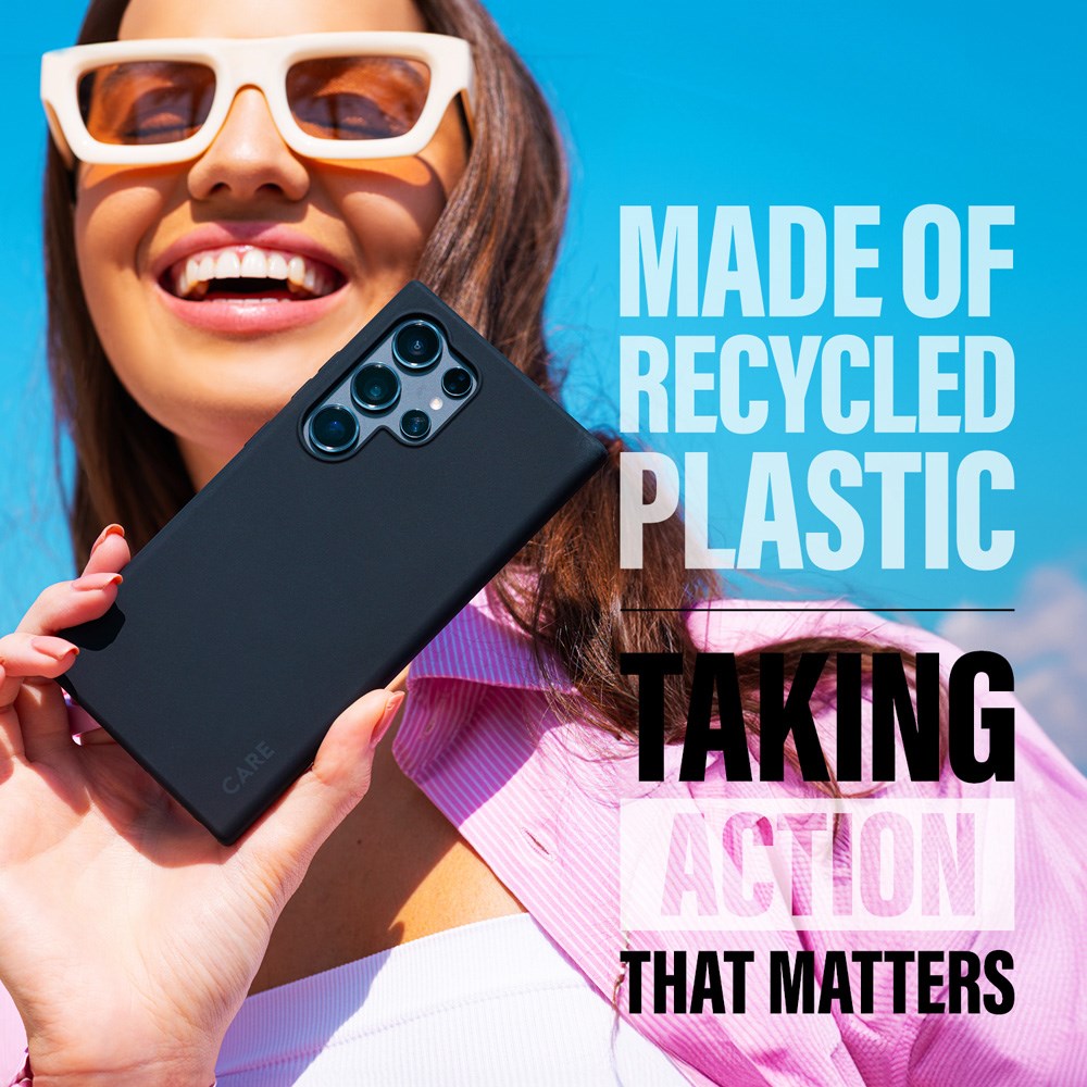 CARE by PanzerGlass Samsung Galaxy S25+ (Plus) FASHION Fearlessly Fashionable Skal - QI Kompatibel - Black