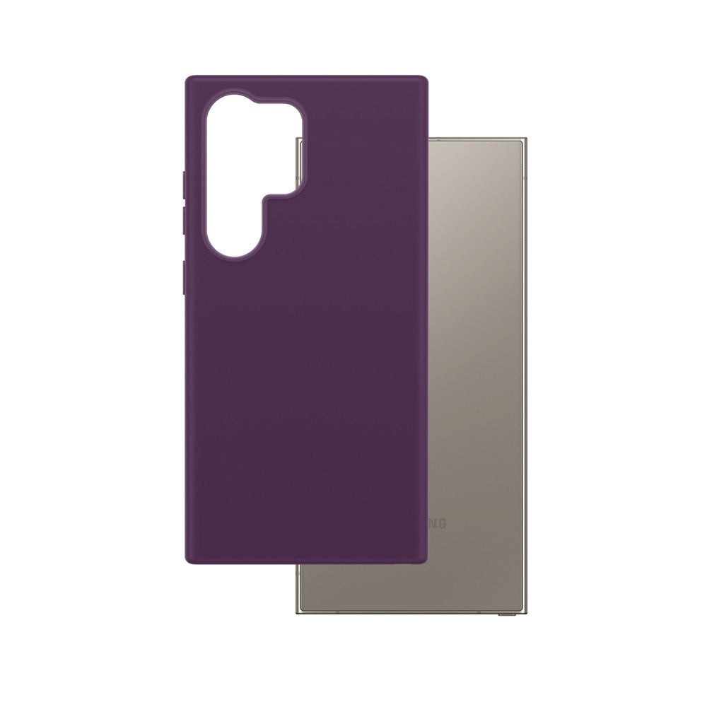 CARE by PanzerGlass Samsung Galaxy S25 Ultra FASHION Fearlessly Fashionable Skal - QI Kompatibel - Plum Purple