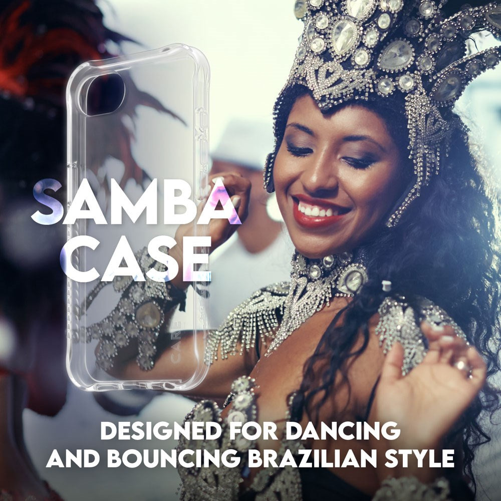 CARE by PanzerGlass iPhone 16e Fashionable Samba Skal - Genomskinlig