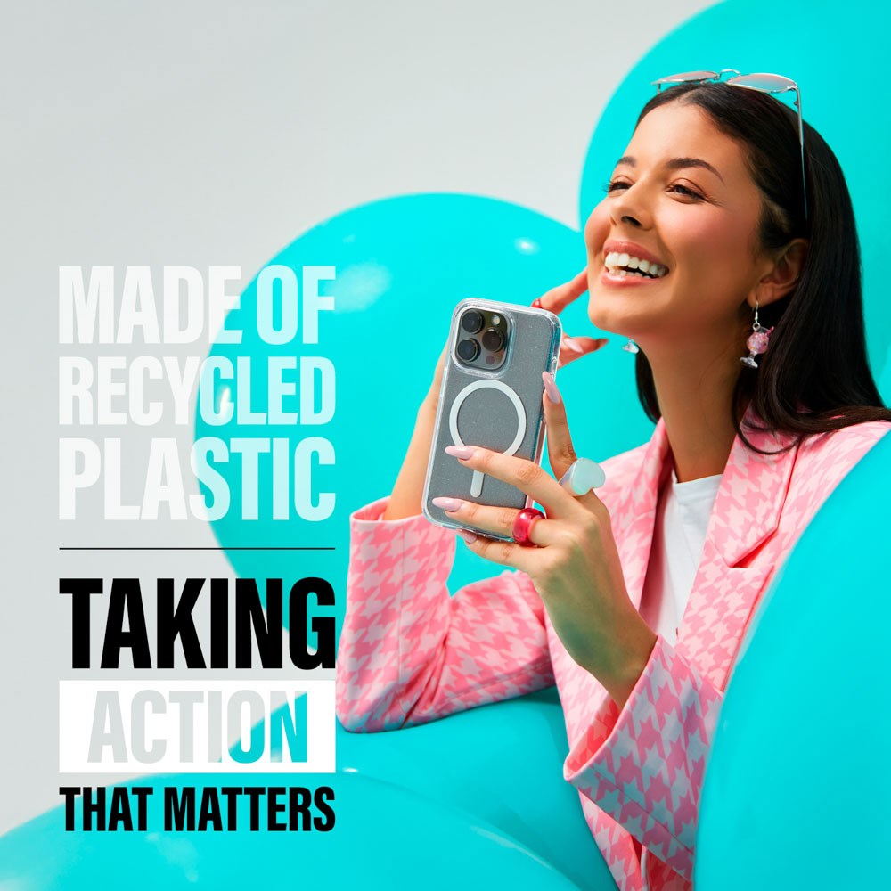 CARE by PanzerGlass iPhone 16e FLAGSHIP Urban Combat Skal - MagSafe Kompatibel -Star Lit / White