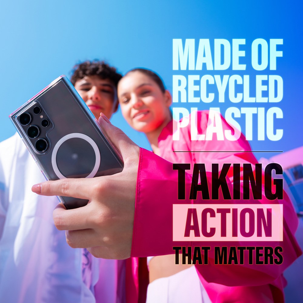 CARE by PanzerGlass Samsung Galaxy S25+ (Plus) FLAGSHIP Urban Combat Skal - Qi Kompatibel - Genomskinlig / Black