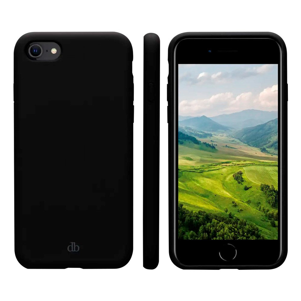 dbramante1928 iPhone SE/8/7 Costa Rica Silikon Deksel - 100% Resirkulert Plast - Night Black
