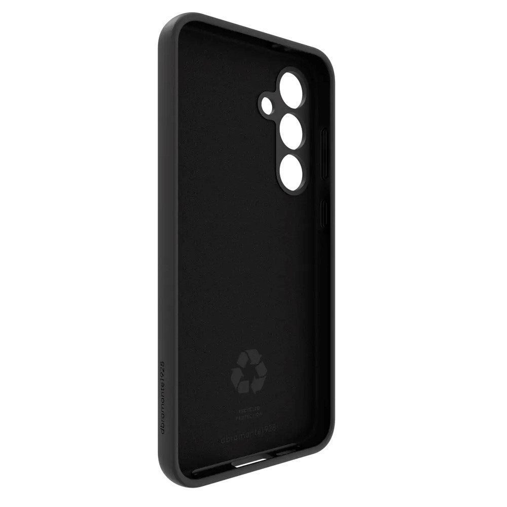 dbramante1928 Samsung Galaxy S24 FE Costa Rica Silikon Deksel - 100% Resirkulert Plast - Night Black