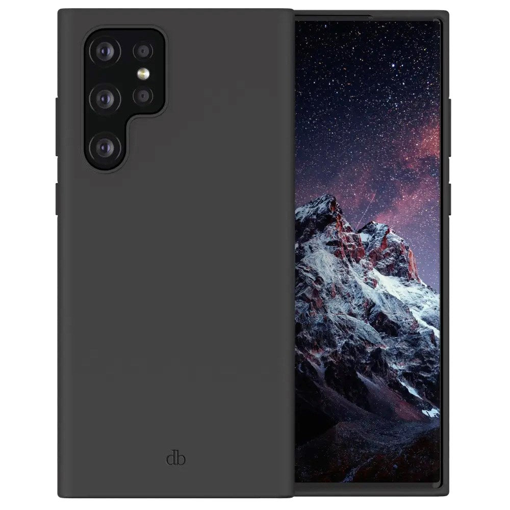 dbramante1928 Samsung Galaxy S22 Ultra Costa Rica Silikon Deksel - 100% Resirkulert Plast - Night Black