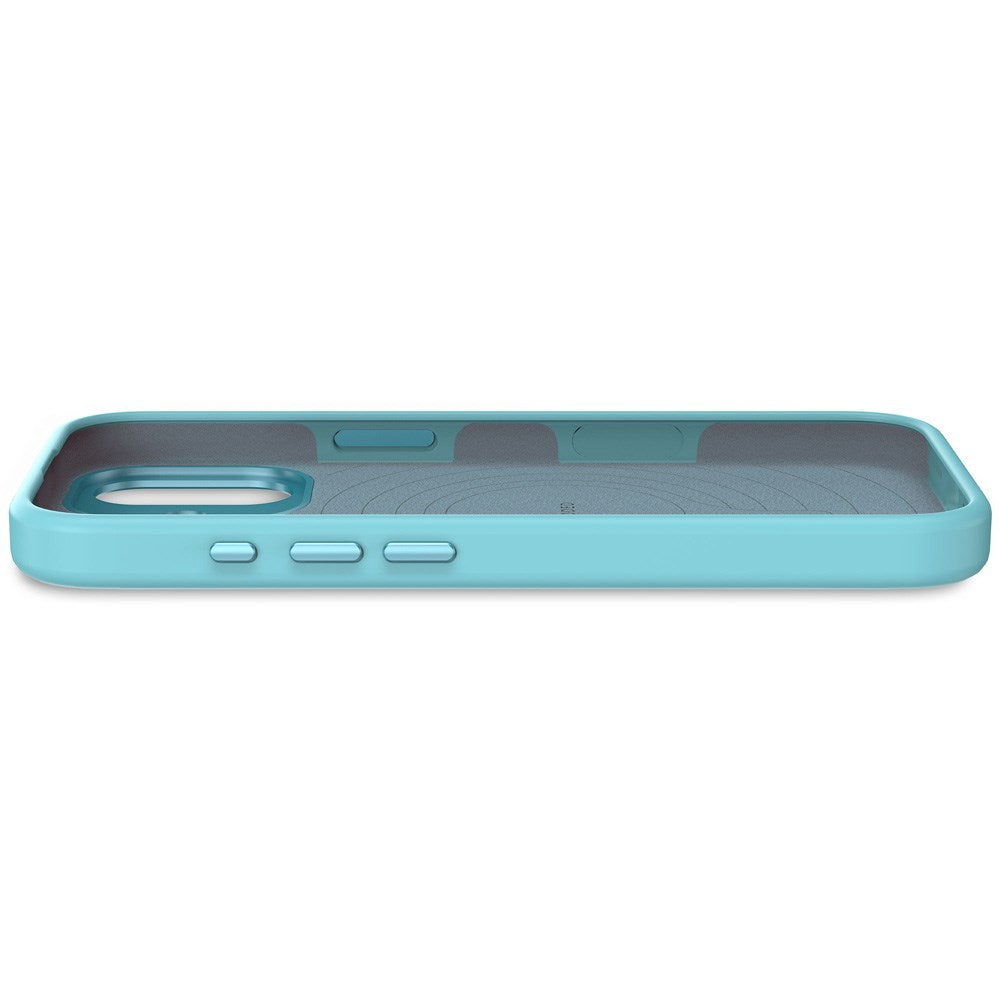 Decoded iPhone 17 AntiMicrobial Silikon Skal - MagSafe Kompatibel - Retro Blue