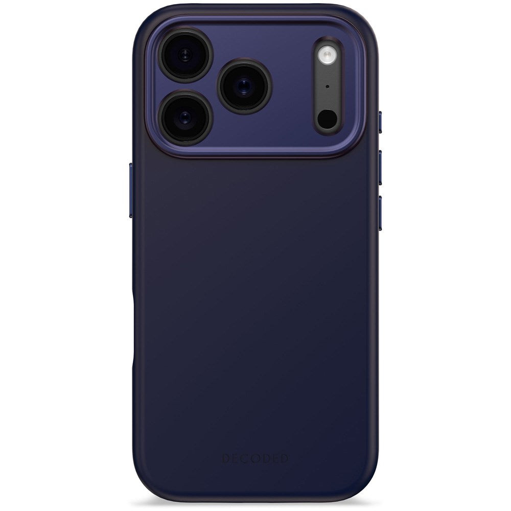 Decoded iPhone 17 Pro AntiMicrobial Silikon Skal - MagSafe Kompatibel - True Navy