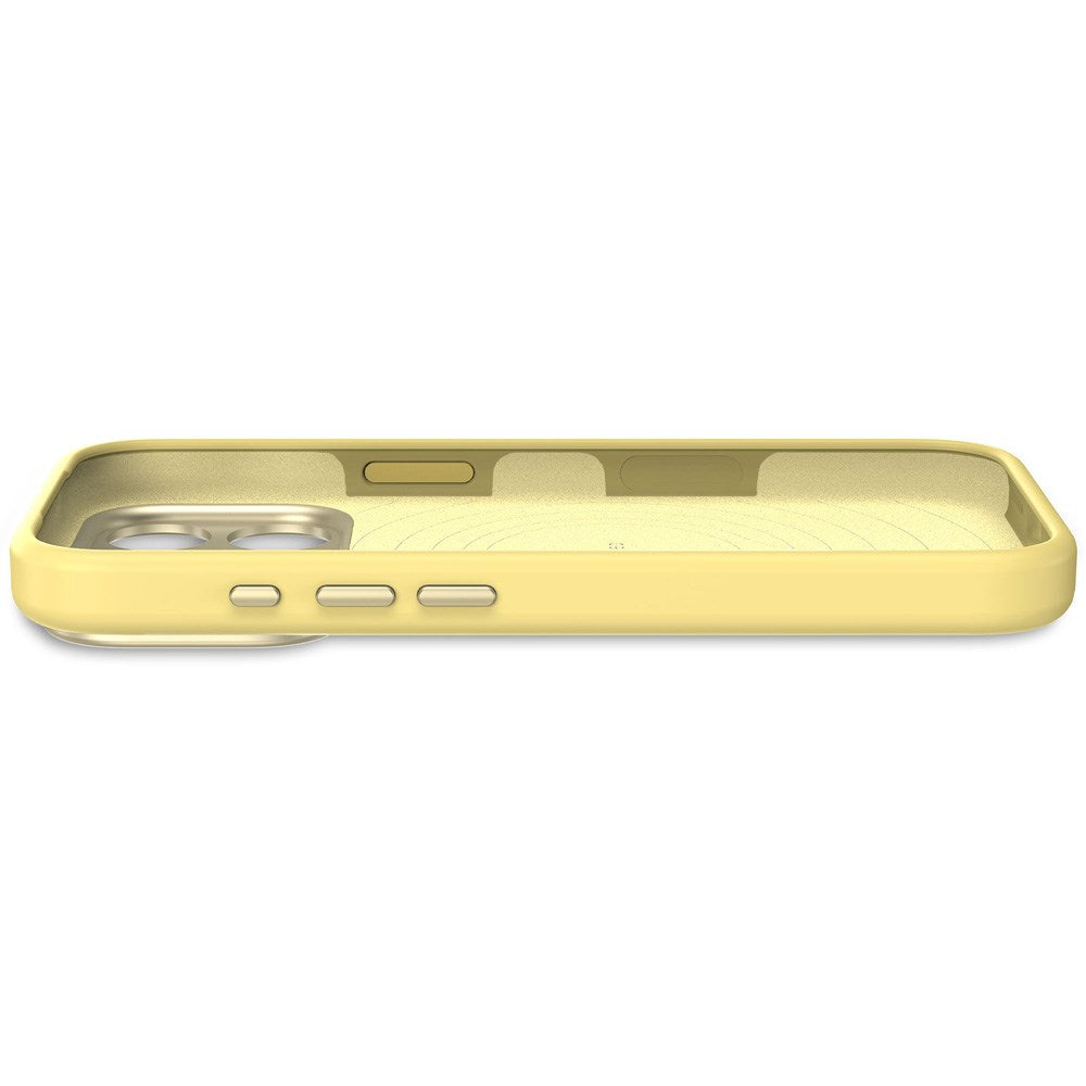 Decoded iPhone 17 Pro AntiMicrobial Silikon Skal - MagSafe Kompatibel - Yuma Yellow