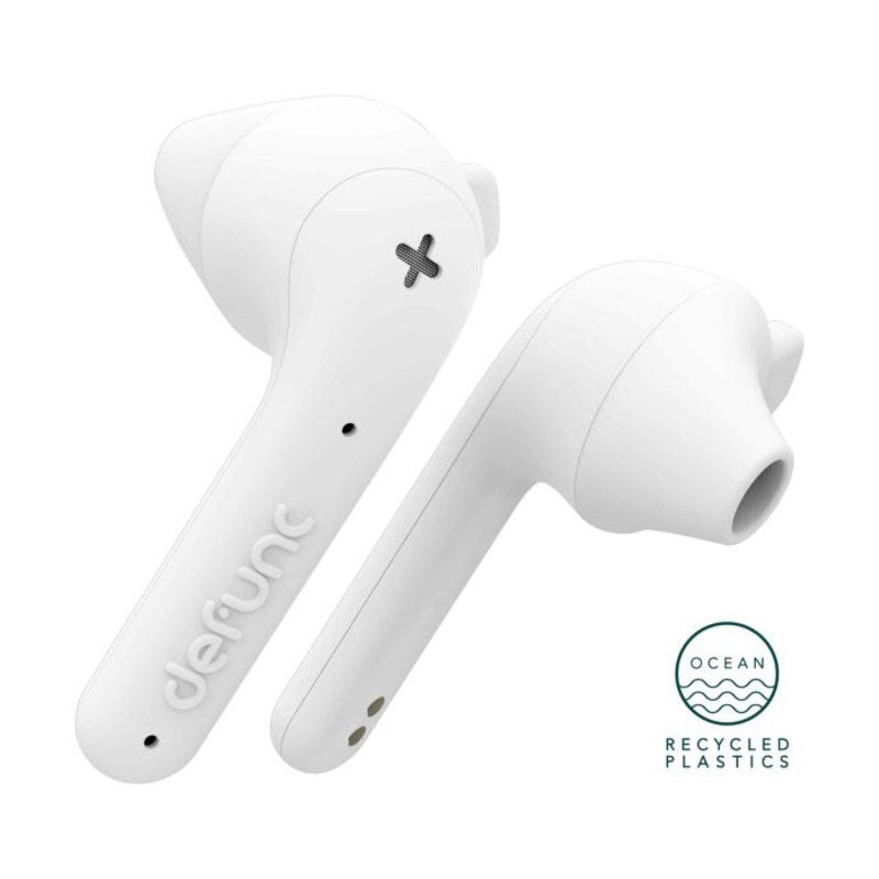 Defunc True Basic Hybrid Trådlösa Hörlurar – In-Ear – Vit