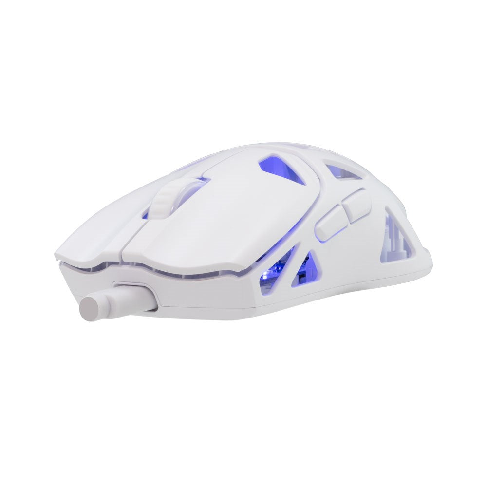 White Shark DAGONET Trådlös Gaming Mus - 6D / 24000 DPI - Vit