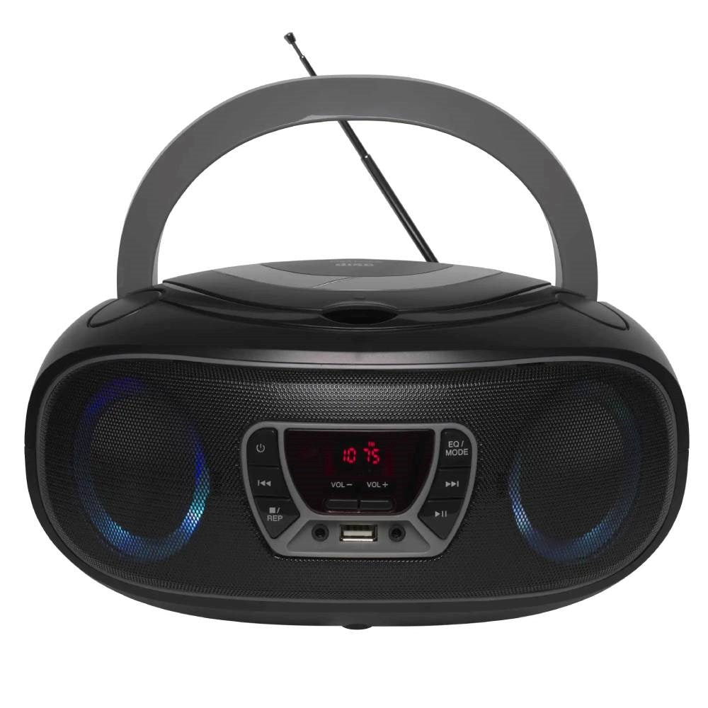 Denver TCL-212BTP Bluetooth Högtalare m. CD-Spelare - Svart / Grå