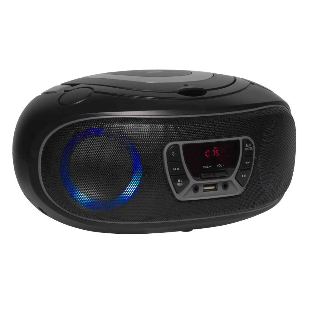 Denver TCL-212BTP Bluetooth Högtalare m. CD-Spelare - Svart / Grå