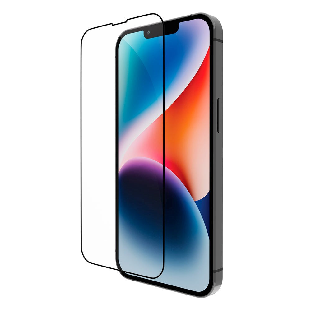 iPhone 16e / 14 / 13 / 13 Pro dbramante1928 Eco-Shield Skärmskydd med Monteringsram - Svart Kant