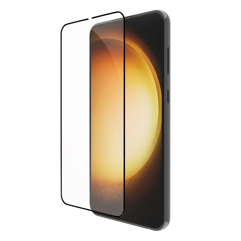 Samsung Galaxy S23+ (Plus) dbramante1928 Eco-Shield Skärmskydd med Installationsram - Svart Kant