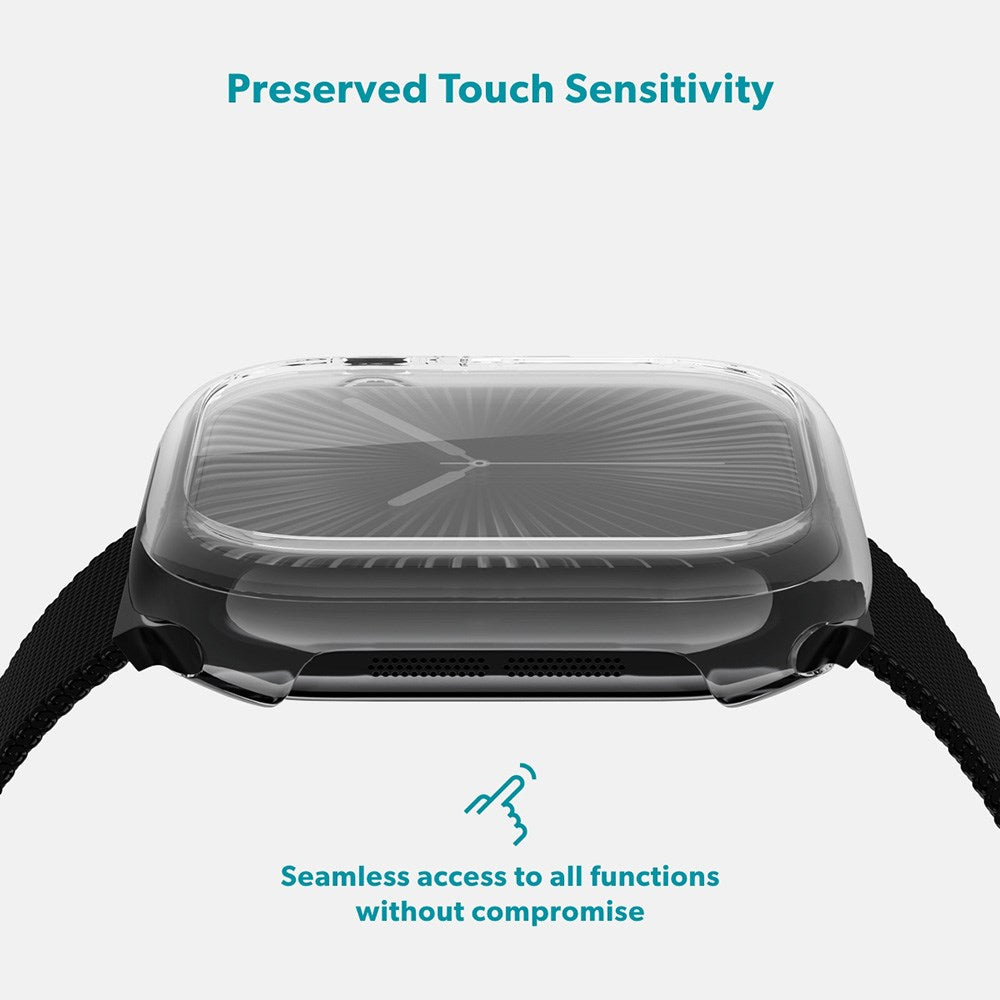 Epico Apple Watch 4/5/6/SE (44mm) Hero Case Flexibelt Plastskydd - Transparent