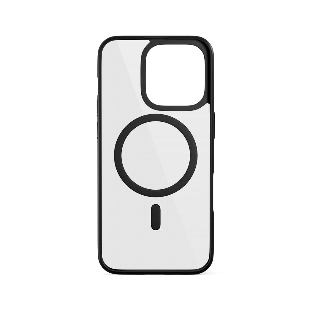 Epico iPhone 16 Pro Max Mag+ Hero Skal - MagSafe-Kompatibelt - Transparent / Svart