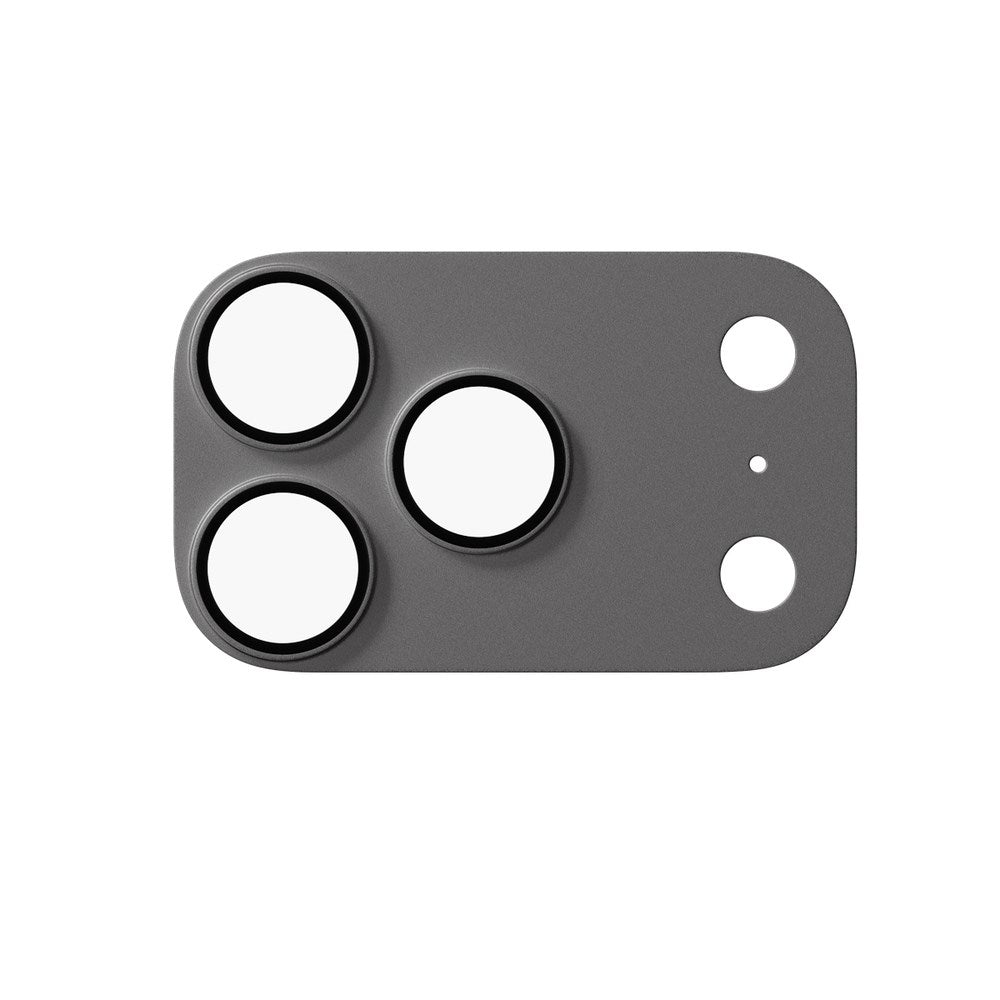 iPhone 18 Pro Max Epico Aluminium Kameralinsskydd - Svart