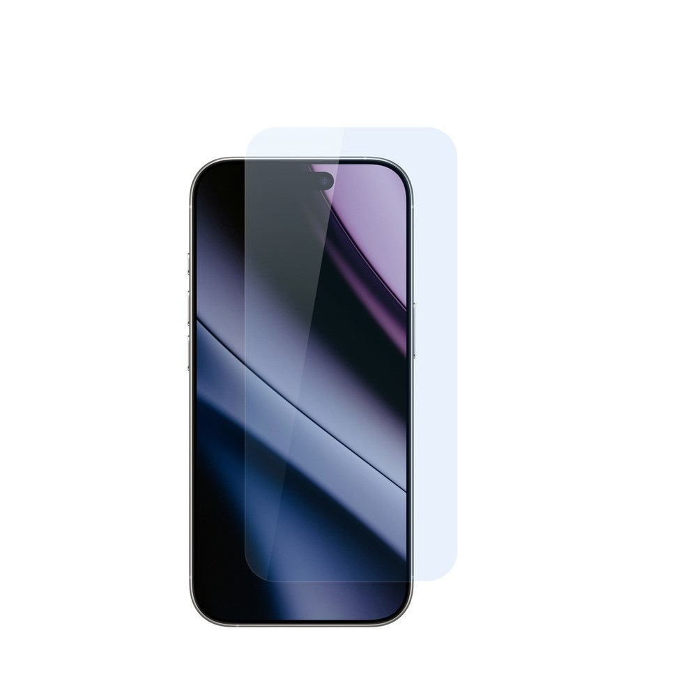 iPhone 18 Pro / 17 Pro Epico Glas Protector Skärmskyddsglas med Monteringsram - Transparent
