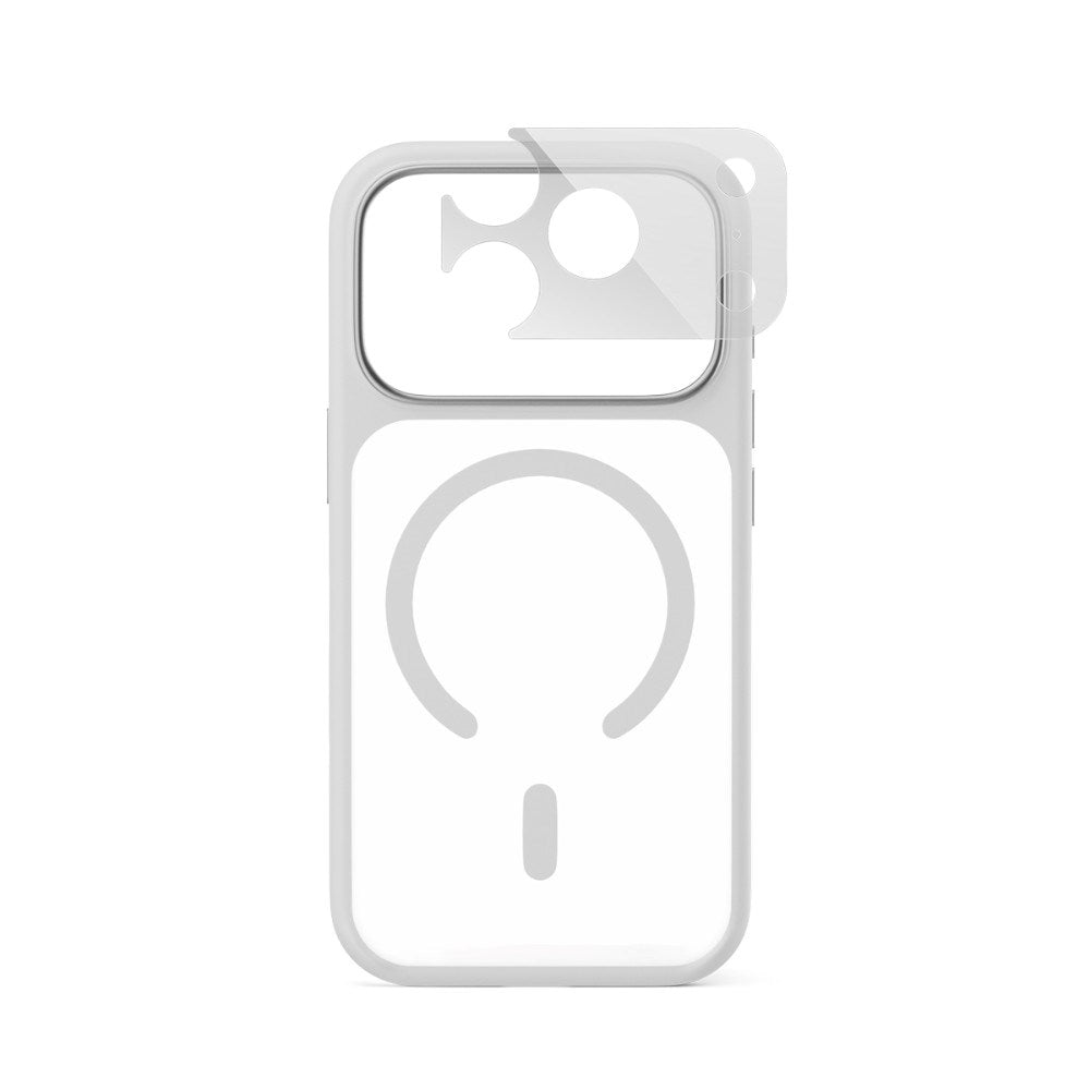 iPhone 18 Pro Max / 17 Pro Max Epico HeroMatte Pro Mag+ Skal m. Kameraskydd - MagSafe Kompatibel - Vit