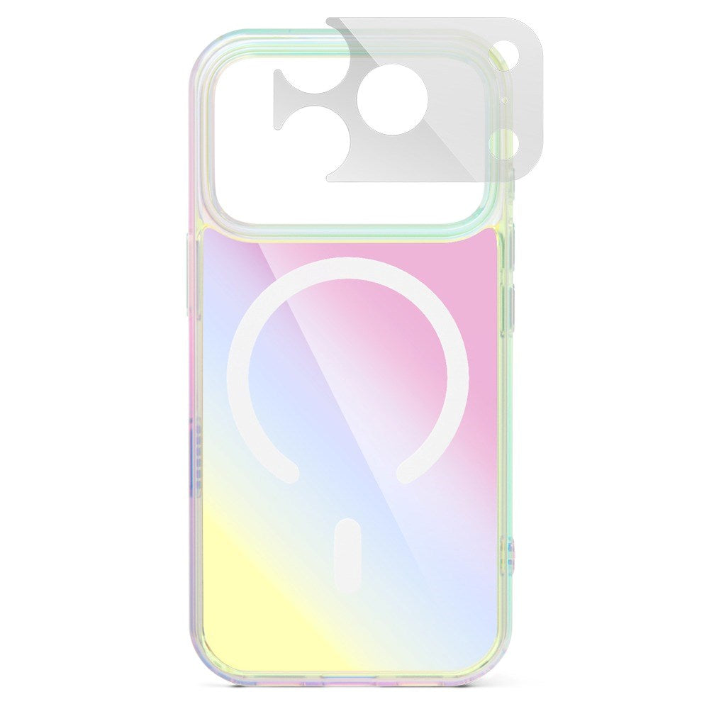 iPhone 18 Pro Max / 17 Pro Max Epico Holographic Hero Mag+ Skal m. Kameraskydd - MagSafe Kompatibel - Holographic