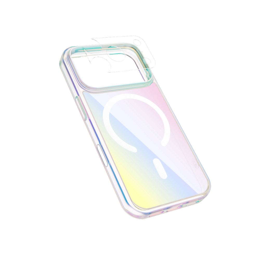 iPhone 18 Pro / 17 Pro Epico Holographic Hero Mag+ Skal m. Kameraskydd - MagSafe Kompatibel - Holographic