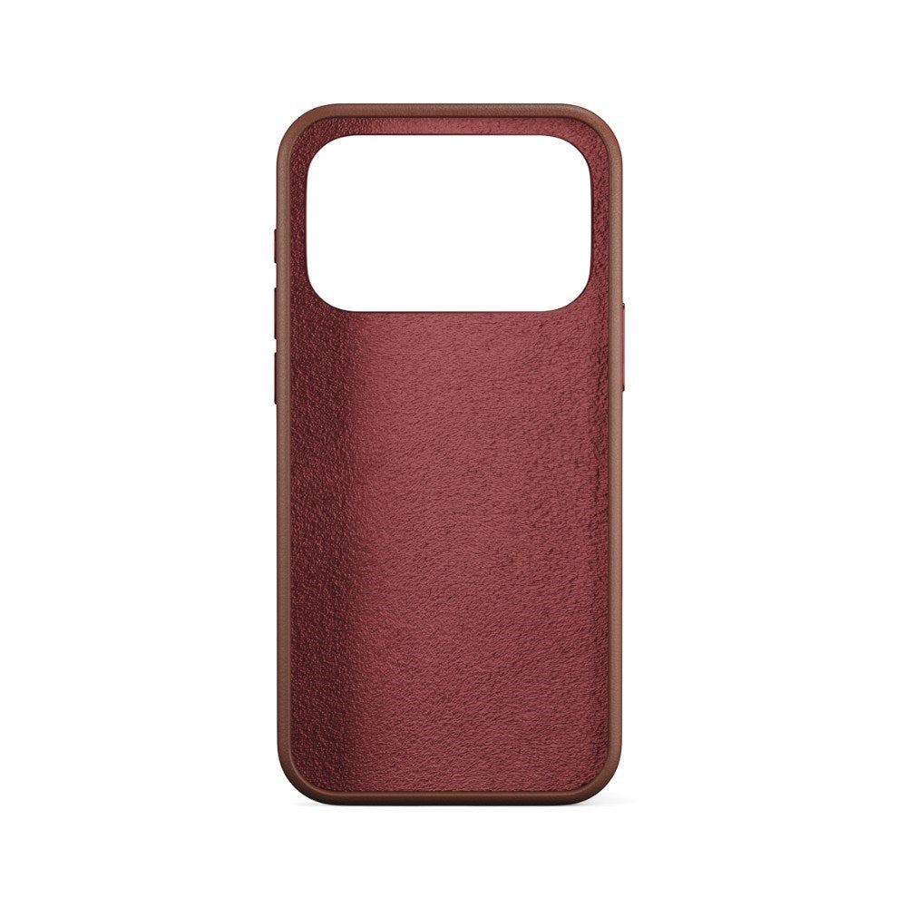 iPhone 18 Pro / 17 Pro Epico Leather Pro Mag+ Skal m. Kameraskydd - MagSafe Kompatibel - Brun