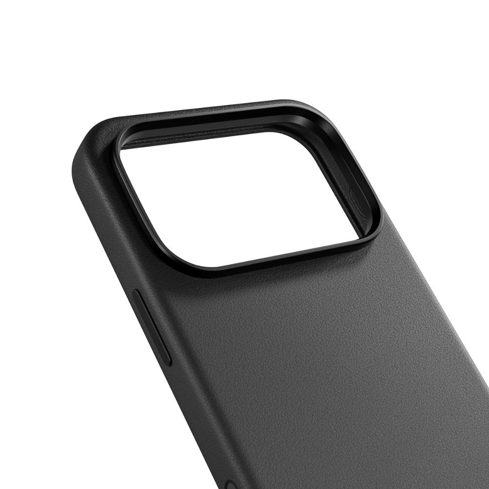 iPhone 18 Pro Max / 17 Pro Max Epico Leather Pro Mag+ Skal m. Kameraskydd - MagSafe Kompatibel - Svart