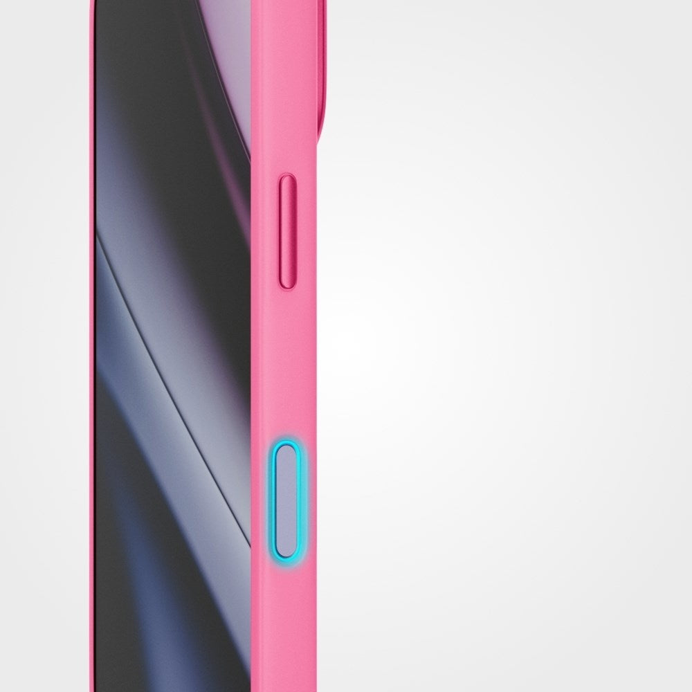 iPhone 18 Pro / 17 Pro Epico Silicone Pro Mag+ Skal m. Kameraskydd - MagSafe Kompatibel - Rosa