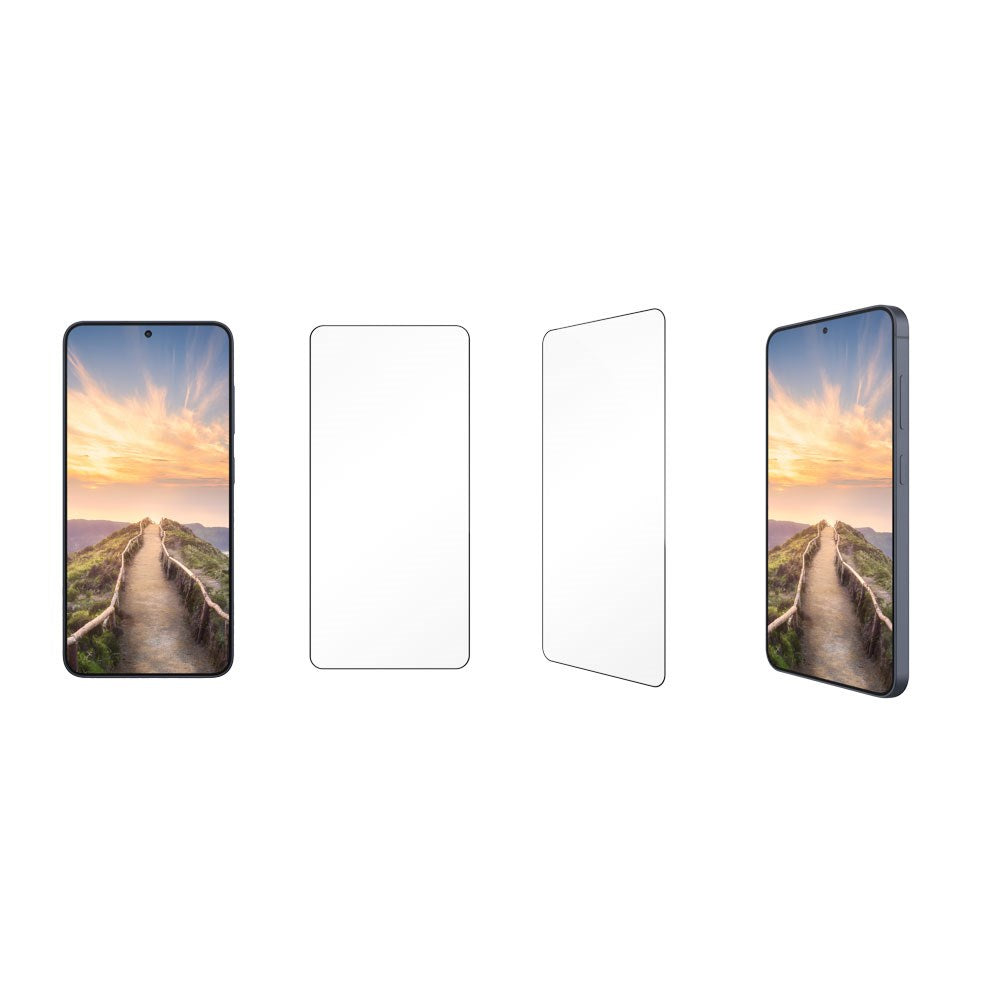 Samsung Galaxy S26+ (Plus) dbramante1928 Eco-Shield Skärmskydd - Genomskinlig / Svart Kant