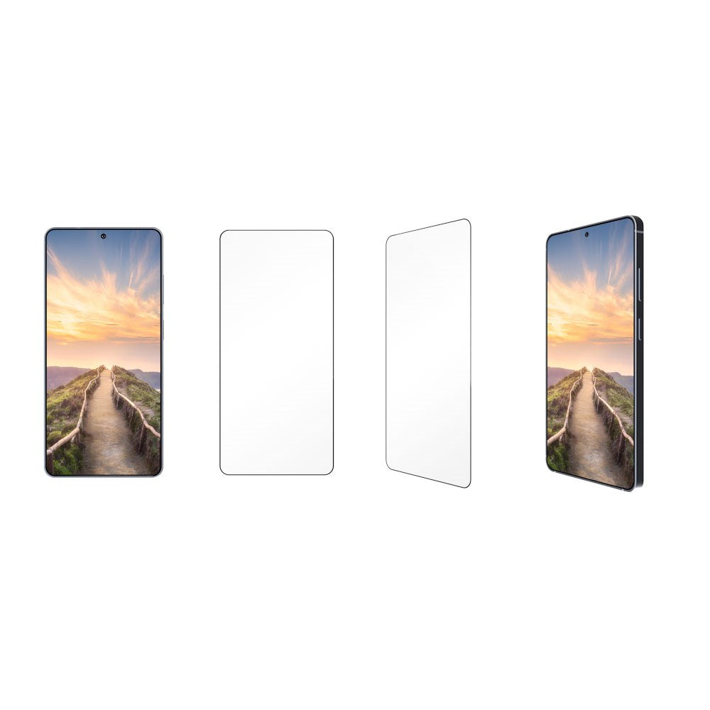Samsung Galaxy S26 Ultra dbramante1928 Eco-Shield Skärmskydd - Genomskinlig / Svart Kant