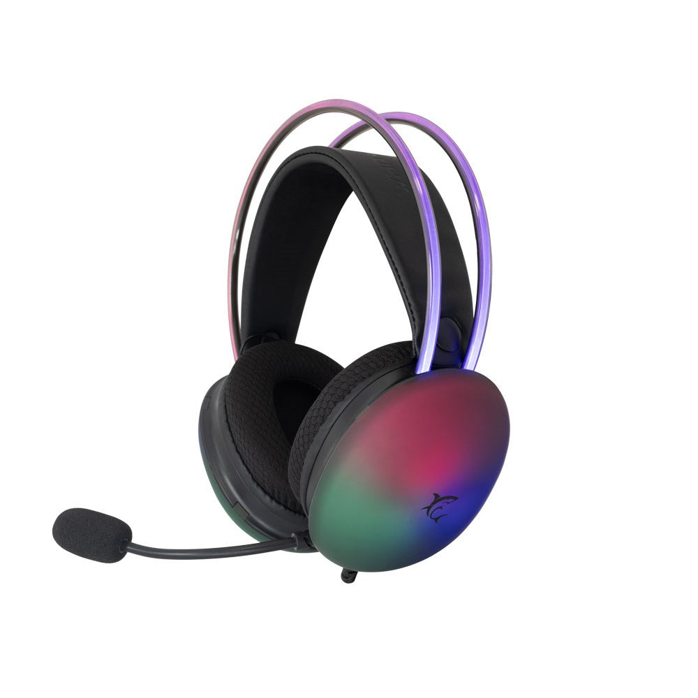 White Shark FIREFLY On-Ear Gaming Headset - Svart