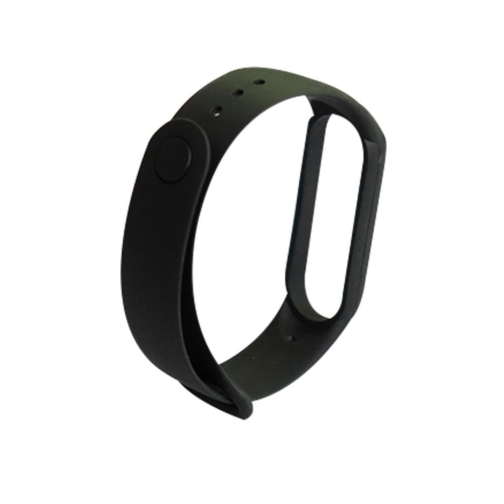 Xiaomi Mi Smart Band 6 / 5 Telcon Silikon Armband - Svart
