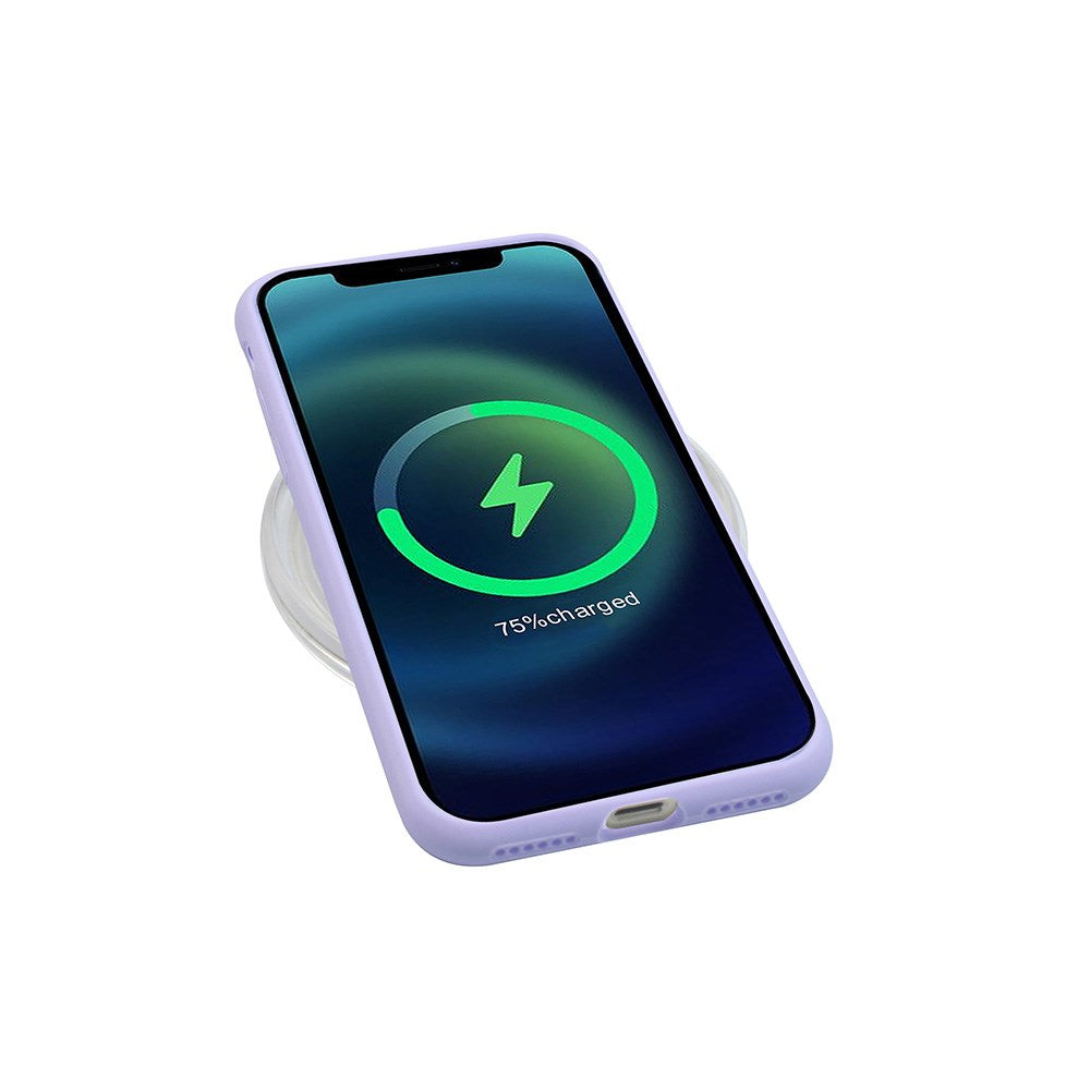 GreenMind iPhone XR Fodrat Silikon Skal - Lila