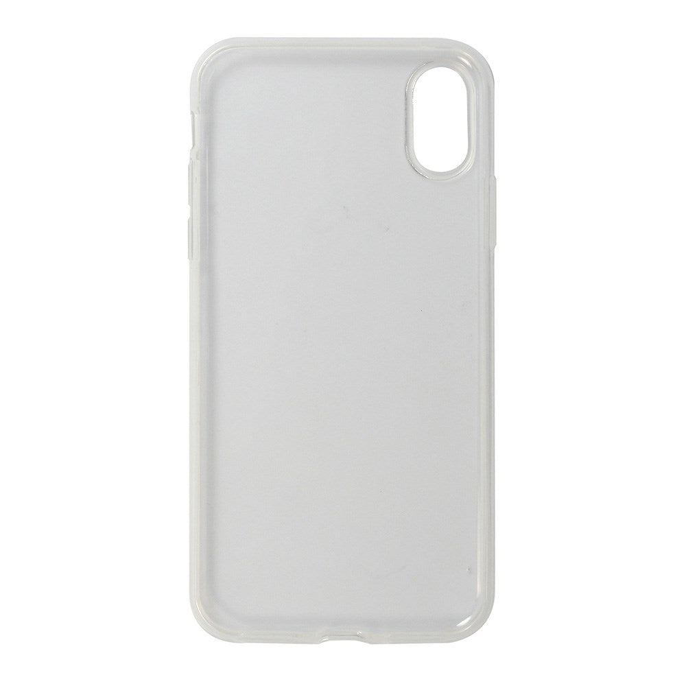 GreenMind iPhone X / XS Flexibelt Plast Skal - Transparent