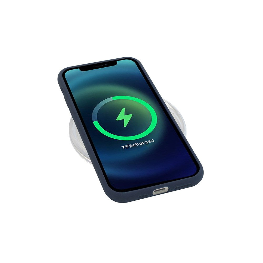 GreenMind iPhone 11 Fodrat Silikon Skal - Blå