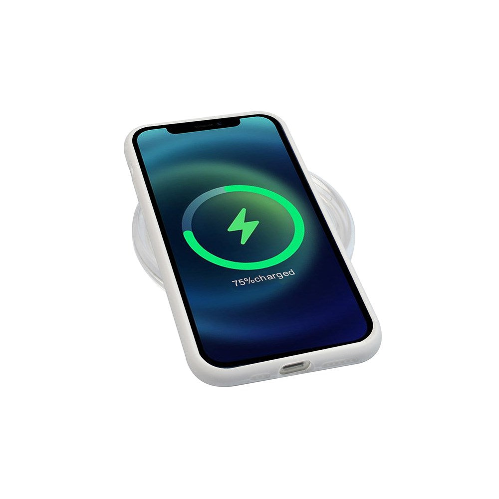 GreenMind iPhone 11 Fodrat Silikon Skal - Vit