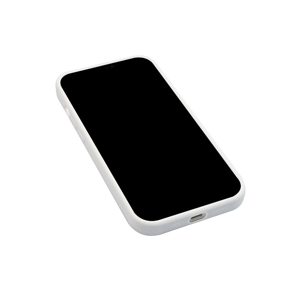 GreenMind iPhone 13 Mini Fodrat Silikon Skal - Vit