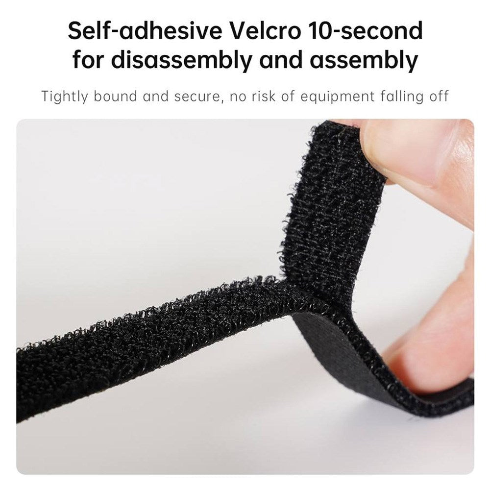 TELESIN Hjälmfäste för Actionkamera - Svart