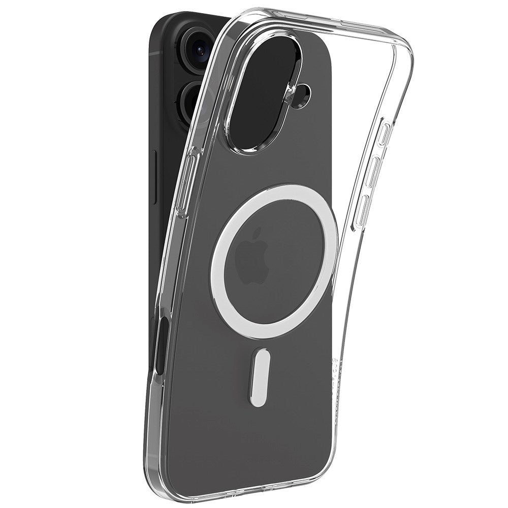 iPhone 16 Plus dbramante1928 Greenland Skal - 100% Återvunnen Plast - MagSafe Kompatibel - Clear